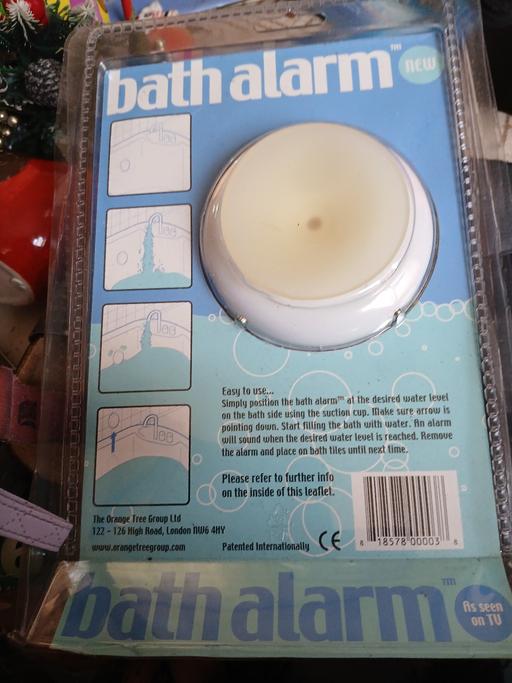  — bath alarm new nevervused