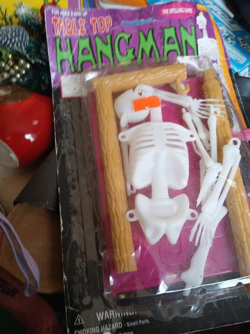  — hang man new never opened
