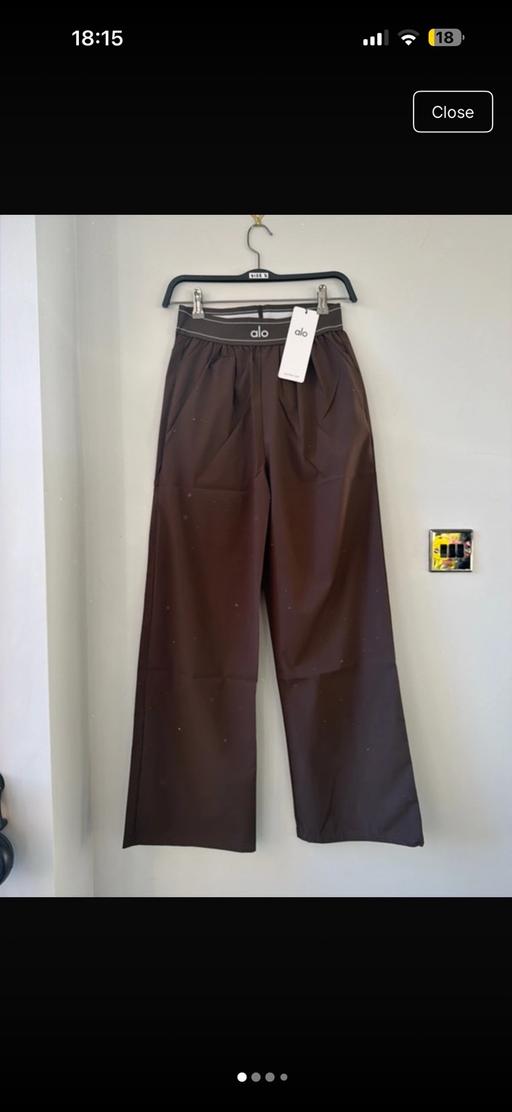  — Brown track pants