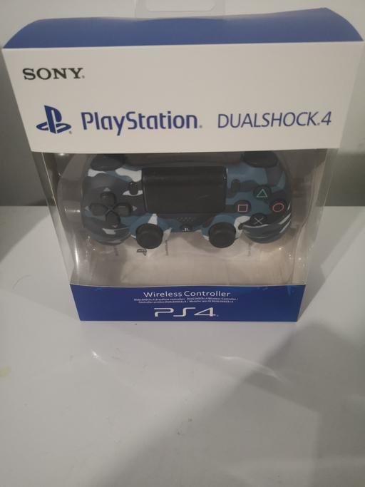  — Camo Blue PS4 Controller - Brand New