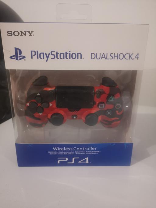 — Camo Red PS4 Controller - Brand New