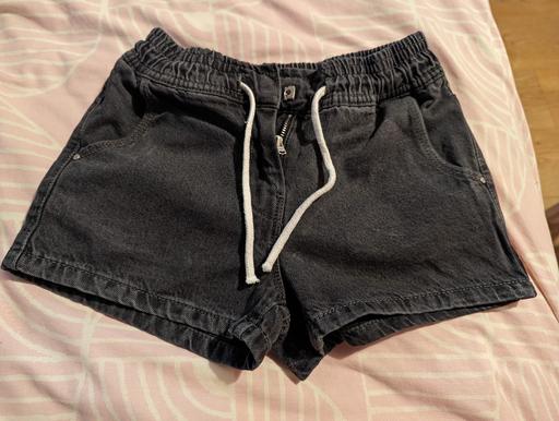  — age 8 years girls denim shorts