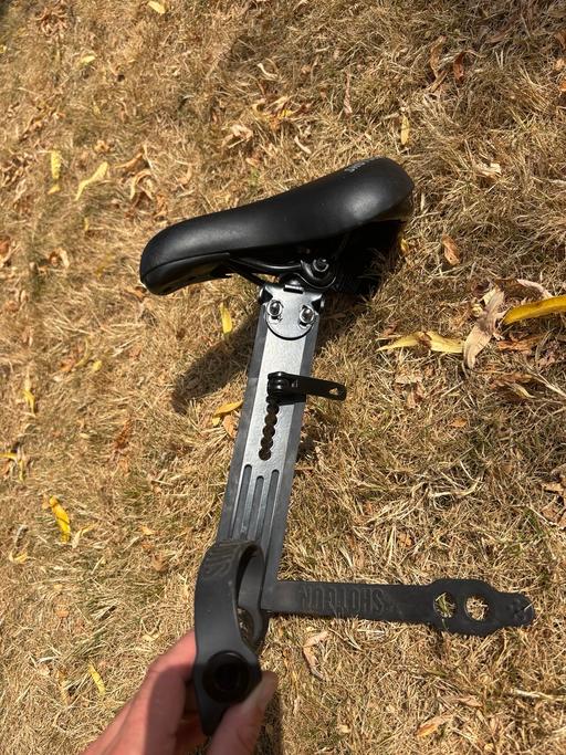  — Shotgun Front Mount Mountain Bike Child Seat