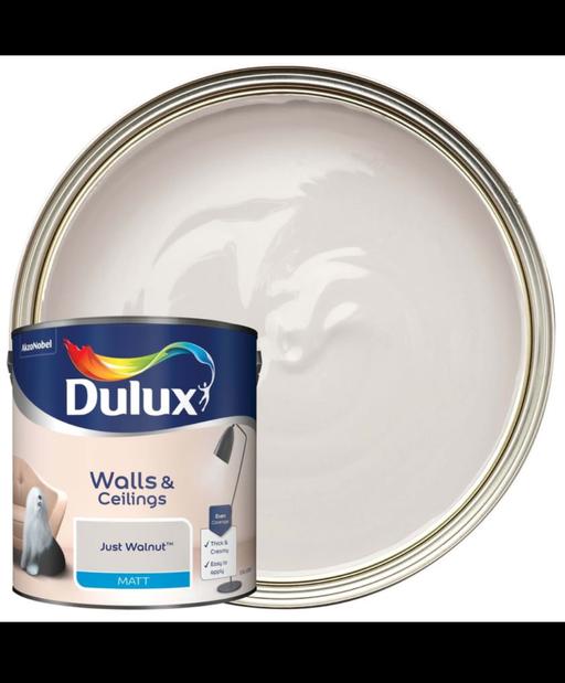  — Dulux Paint Matt Emulsion Paint - Just Walnut