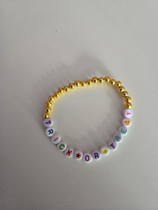  — Trick Or Treat Halloween Bracelet