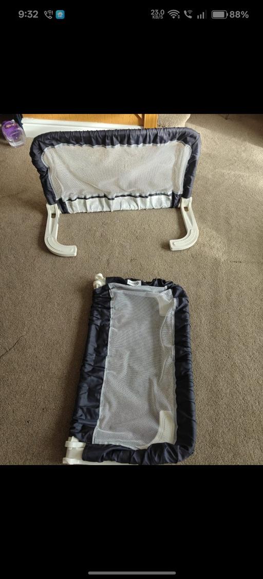  — baby bed guard x 2