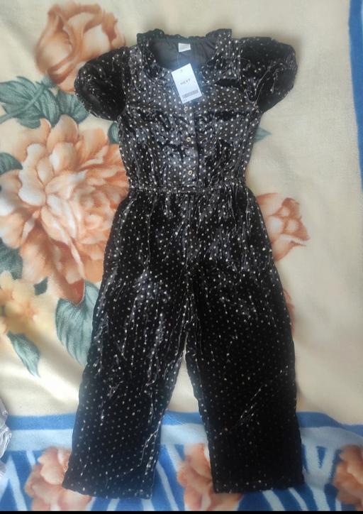  — Girls velvet jumpsuit