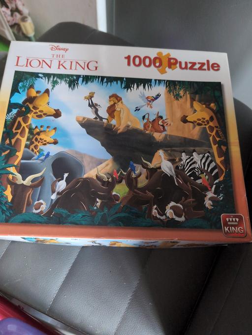  — 1000 piece lion king puzzle
