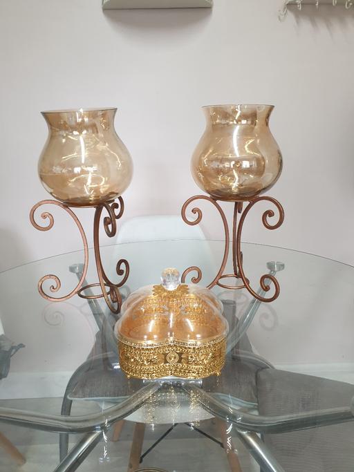  — 3 gold colour ornaments