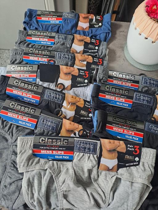  — 5 packs mens slips