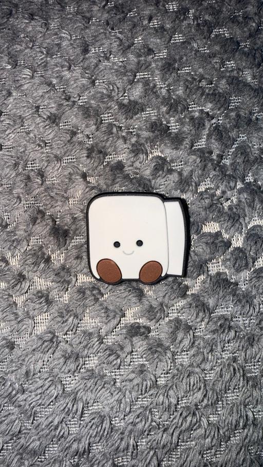  — Toilet roll jellycat inspired croc charm