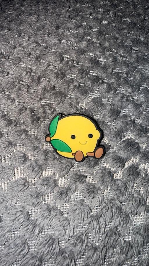  — Lemon croc charm