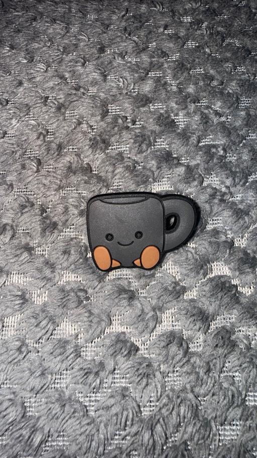  — Coffee cup croc charm