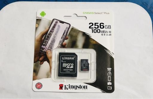  — 256GB MICRO SD Kingston Memory Card