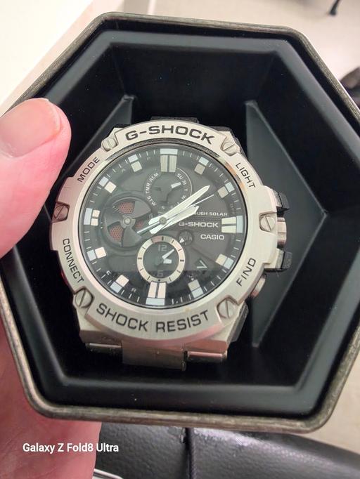  — casio G-shock Steel