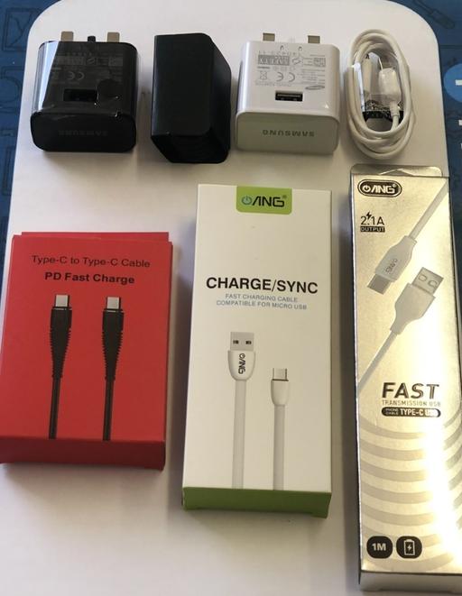  — Samsung Fast Charging Adapter Plug and Cable