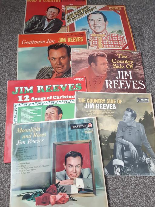  — Jim Reeves vinyl LPs