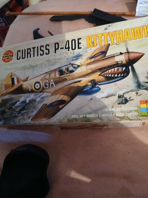  — airfix Curtis's p,405 kitty hawk