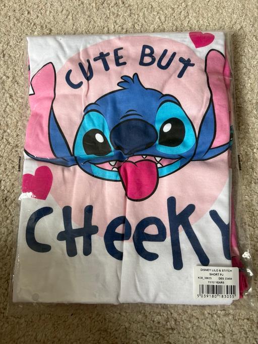  — Stitch pjs 11-12 years