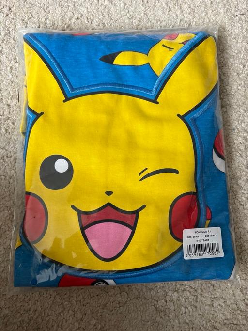 — Pokemon pjs age 9-10 & 11-12 years