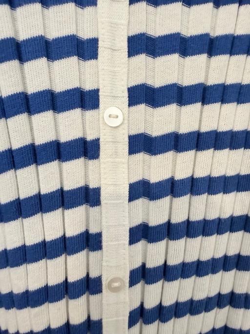  — ZARA white and blue summer dress