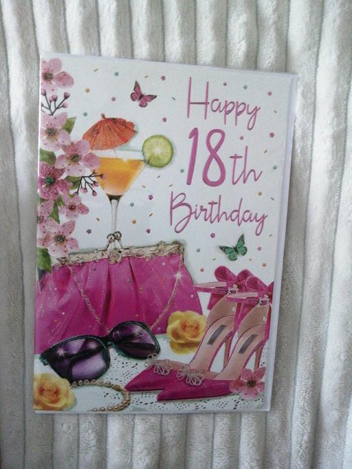  — 18th birthday card
