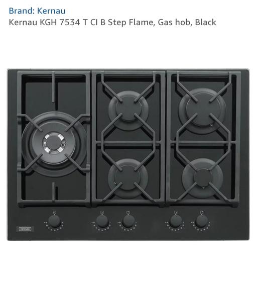  — brand new tempered glass gas hob