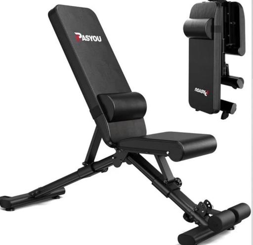  — PASYOU Adjustable Gym Weight Bench