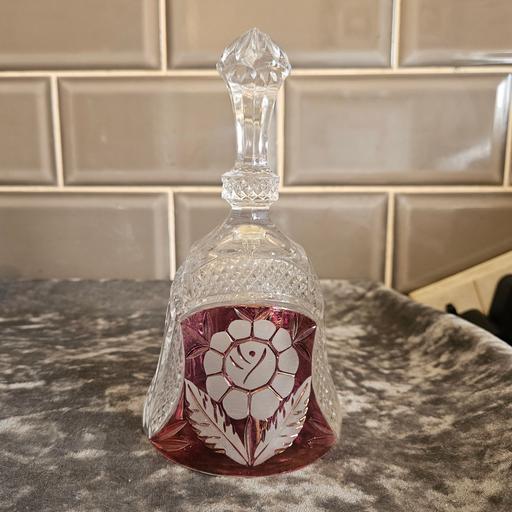  — flower glass large bell