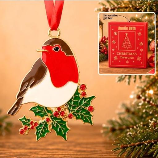  — Christmas treasures tree decorations
