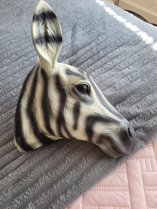  — wall art zebras head .