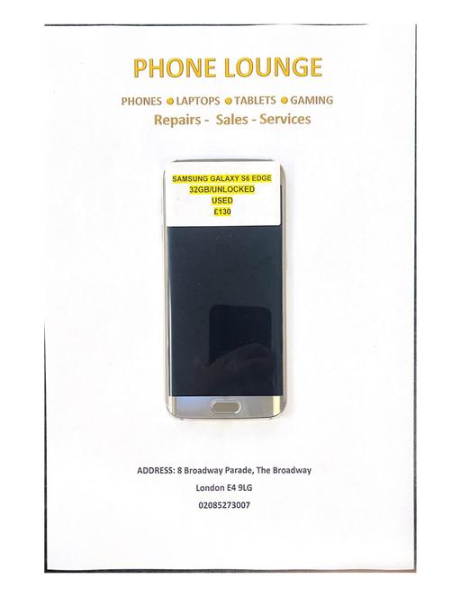  — Samsung Galaxy S6 Edge 32GB Used Unlocked