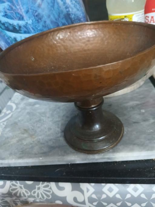  — copper fruit bowl
