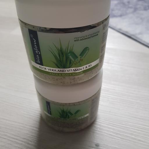  — 2 NEW ALOE VERA EXFOLIATING SCRUB