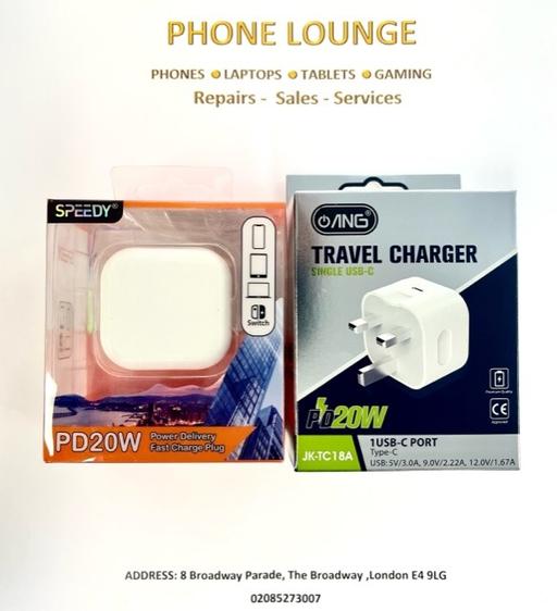  — Fast 20w PD Mains Adaptor with USB C port