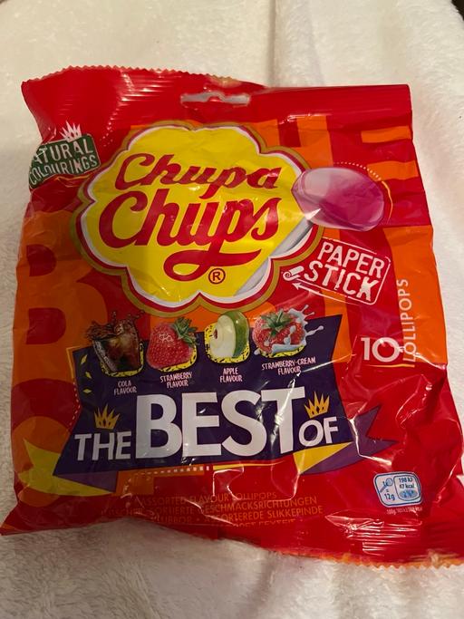  — Chupa Chups lollies