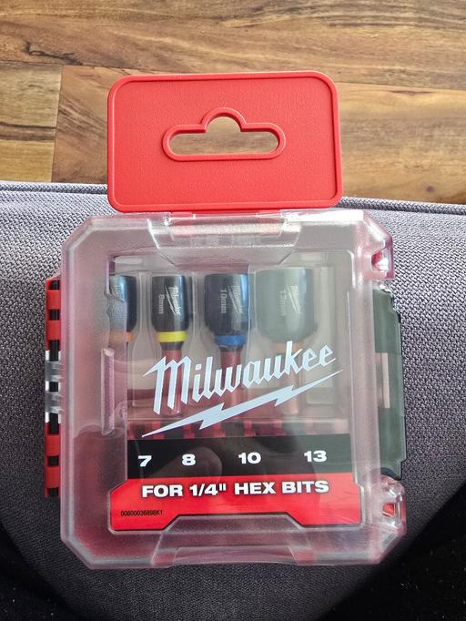  — Milwaukee 4932492445 Nut Driver Set x4 7mm 8m