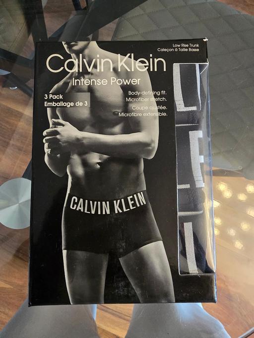  — Calvin Klein Intense Power Low Rise Trunks 3p
