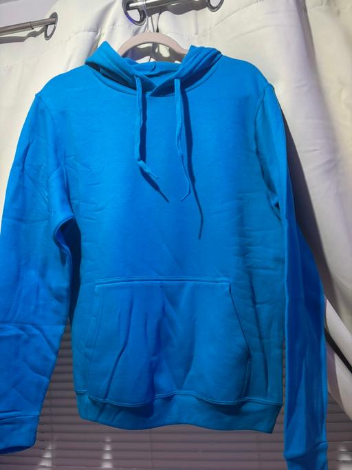  — BRAND NEW TURQUOISE BLUE UNISEX HOODIE