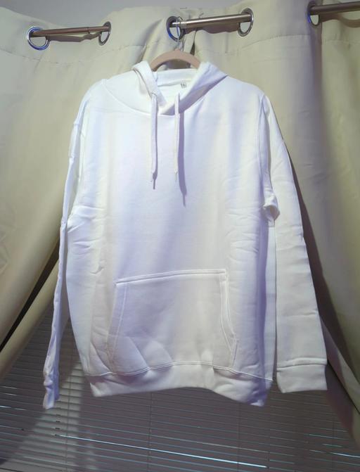  — BRAND NEW WHITE HOODIE UNISEX