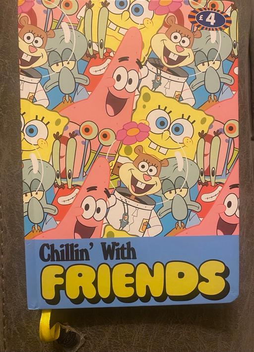  — SpongeBob notebook