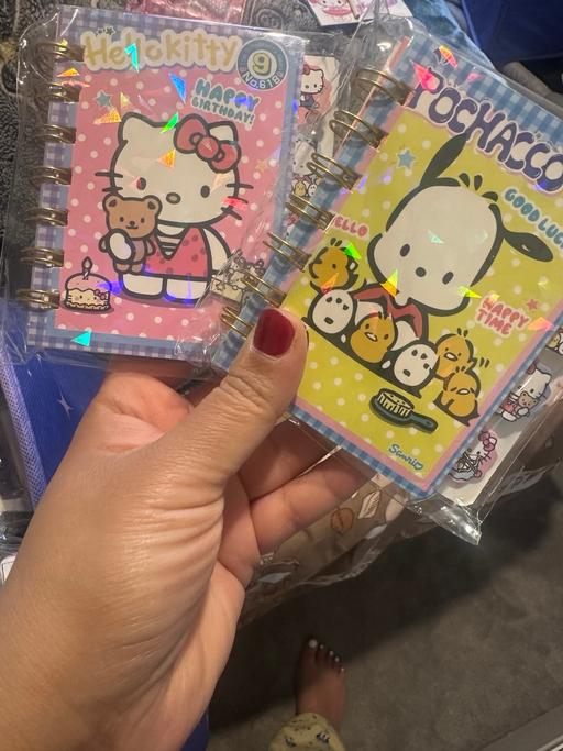  — 2x Sanrio small notebooks