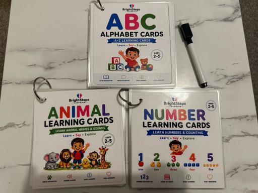  — Reusable ABC,Numbers, AnimalCards bundle 2-5