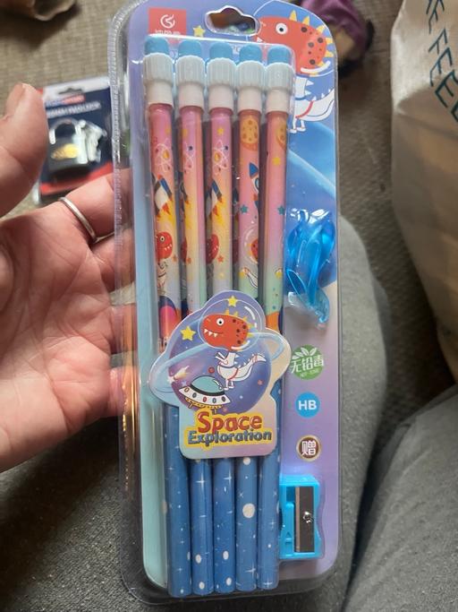  — Pencil sets 2£ each