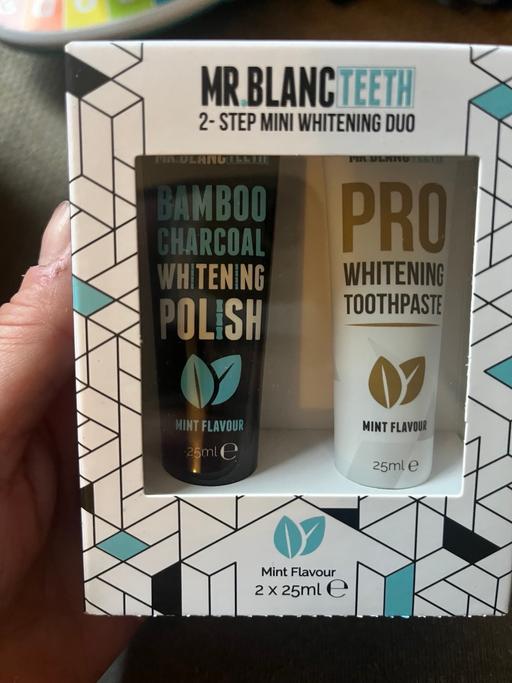  — Tooth whitening polish toothpaste set