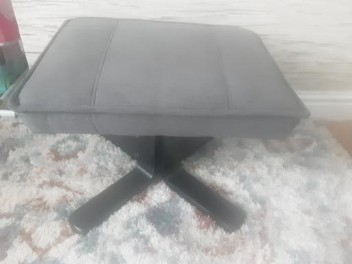 — New Grey footstool