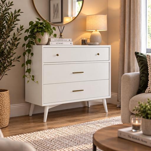 — Brand new and boxed Mid-century chest
