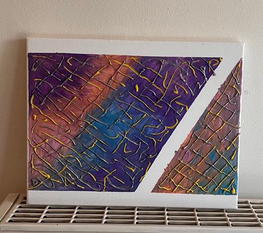  — Home made canvas decor