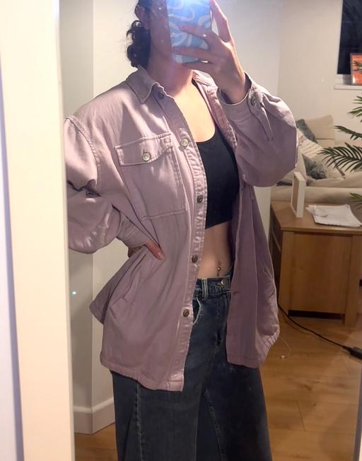  — Pastel Purple Shacket
