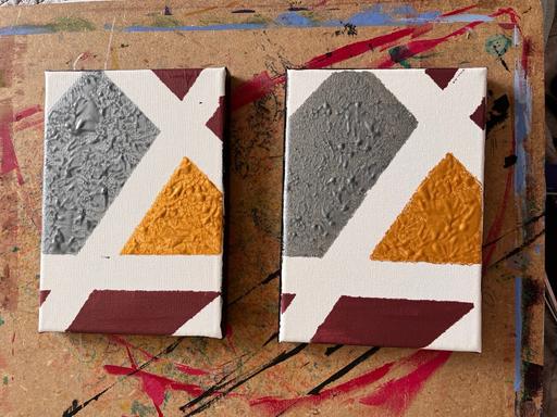  — Homemade canvases